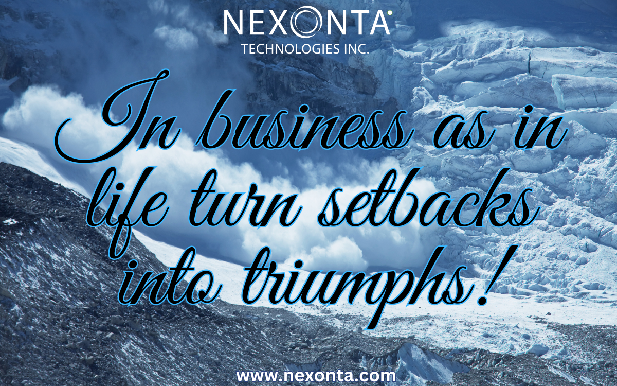 Turning setbacks into Triumphs