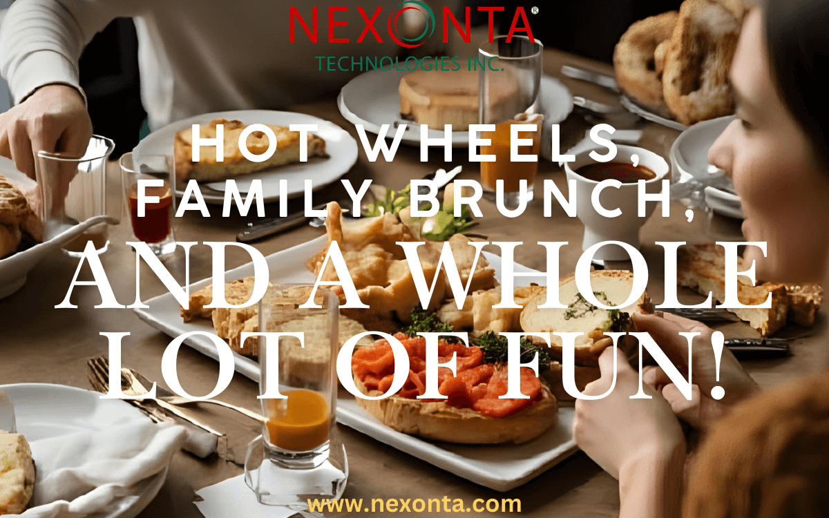 Hot Wheels, Family Brunch, and a Whole Lot of Fun