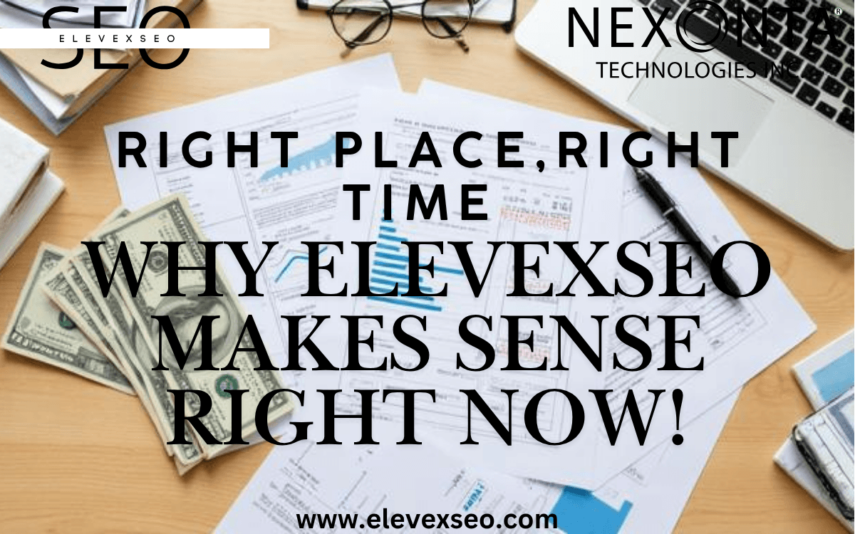 Right Place, Right Time: Why ElevexSEO Makes Sense Right Now